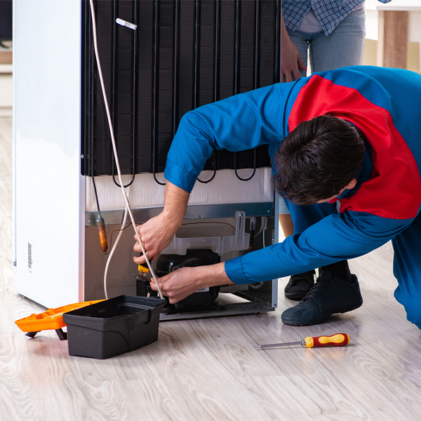 how much do you charge for refrigerator repair services in Mcdonough GA